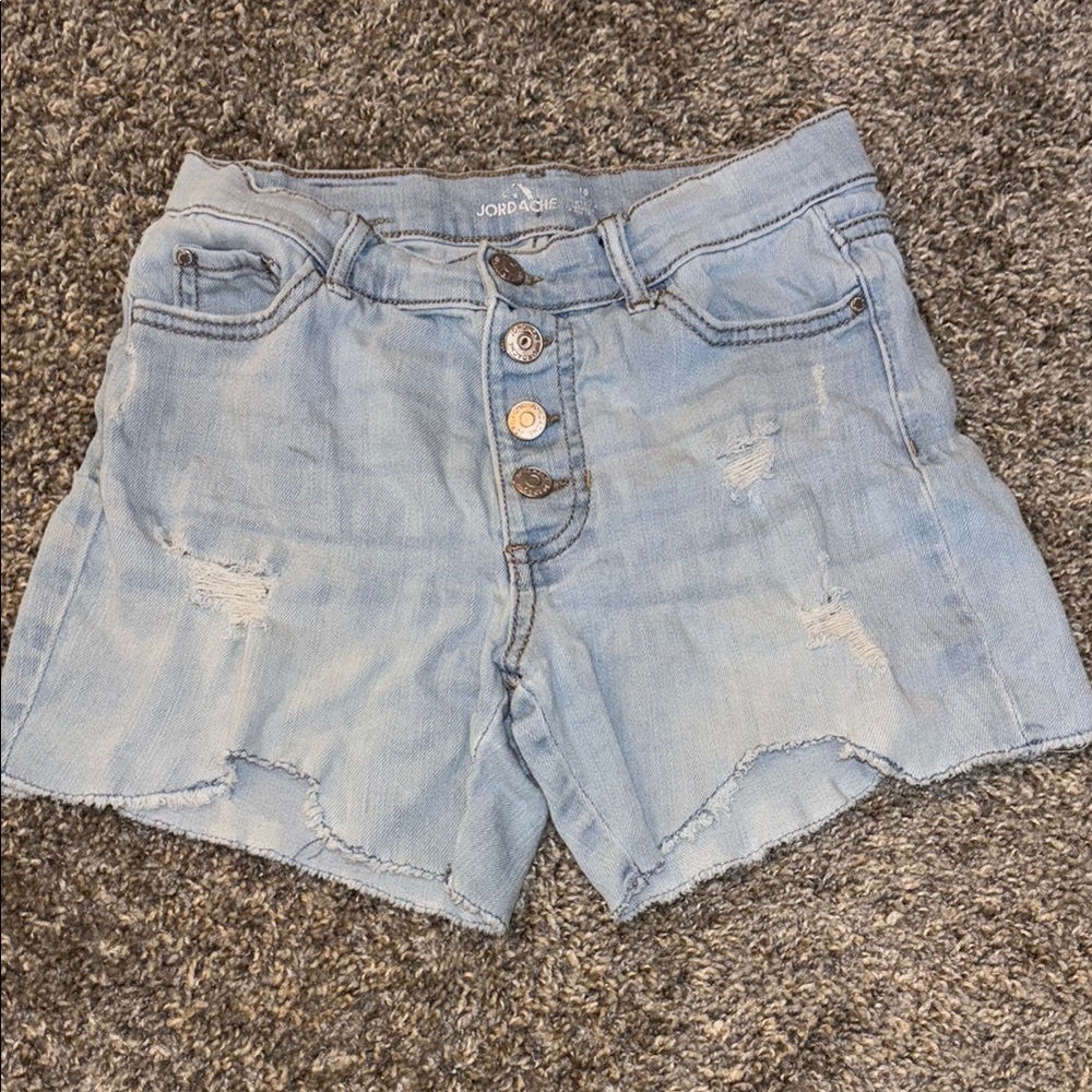 Jordache Women's Light Blue Jean Shorts